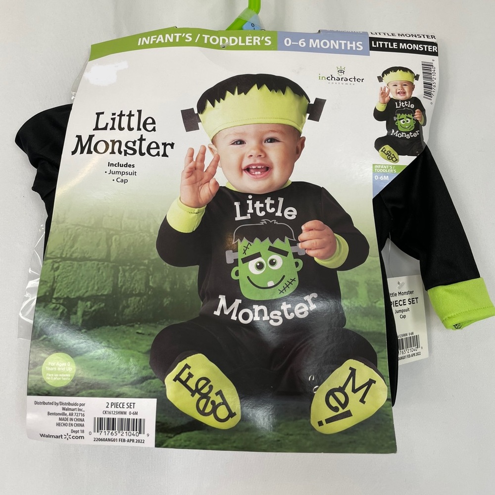 Infants Baby Frankenstein Costume